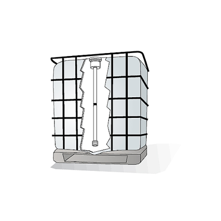 Пластиковая всасывающая трубка для IBC Piusi F15606000