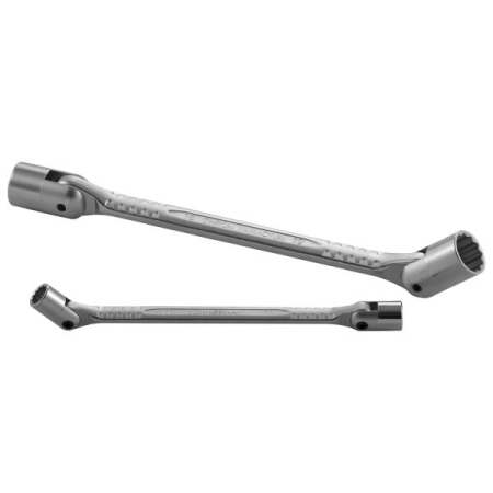 Набор ключей гаечных карданных в кейсе, 8-19 мм, 6 предметов, Jonnesway W43A106S