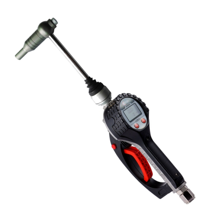 Пистолет для раздачи масла с жестким наконечником, цифровой счетчик, AE&T GG-8023