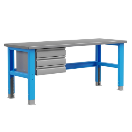 Стол металлический промышленный Верстакофф PLC 20.3