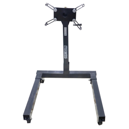 Стенд (кантователь) для разбора двигателей, 680 кг, с редуктором, KRAFTWELL KRWES1