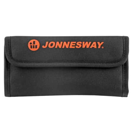 Отвертка диэлектрическая со сменными стрежнями в наборе, 9 предметов, Jonnesway DV15109S