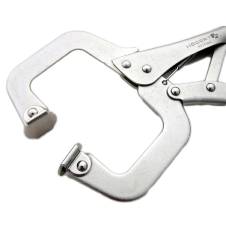 Клещи зажимные “C”, 280 мм, HOEGERT HT1P386