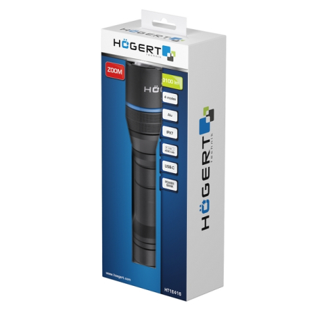 Фонарь светодиодный 3100 лм HOEGERT HT1E416