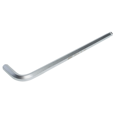 Ключ шестигранный Г-образный 8 мм, шаровый, экстрадлинный L=200 мм JTC-73008