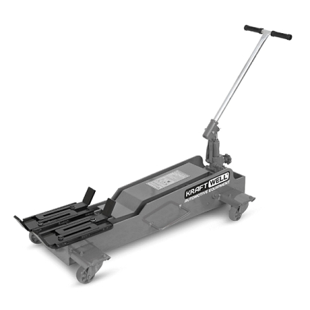 Тележка гидравлическая подкатная для агрегатов трансмиссии, 2 тонны, KRAFTWELL KRWLTJ2T