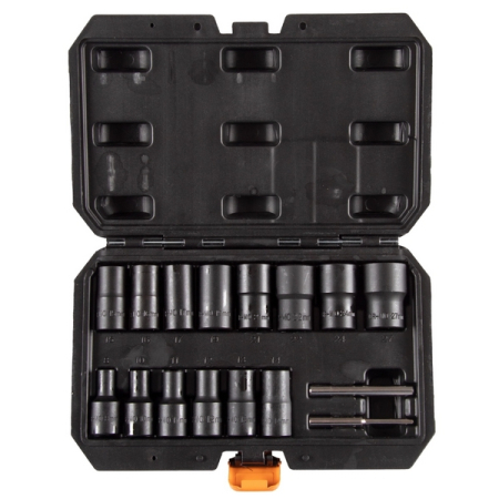 Набор головок для поврежденных гаек и болтов, 8-27 мм, 16 предметов, AFFIX AF10930016C