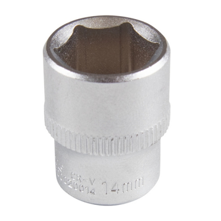 Головка торцевая стандартная шестигранная 1/4", 14 мм, AFFIX AF00020014