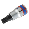 KING TONY 4128PR Набор торцевых насадок 1/2 дюйма SPLINE М5-M16, 8 предметов