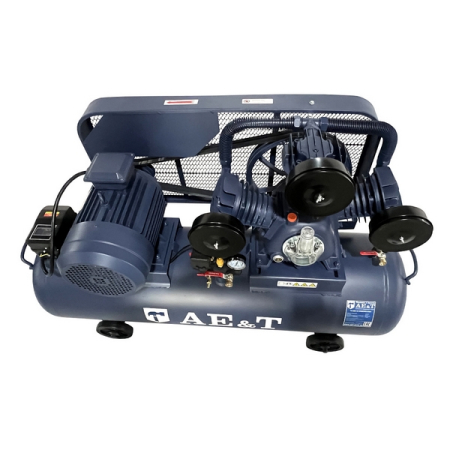Компрессор поршневой ременной, 200л, 980л/мин, AE&T TK-200-10