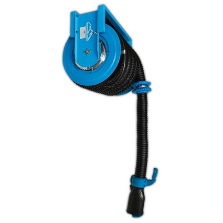 Катушка для вытяжки отработанных газов со шлангом 100мм X 10м Trommelberg HR80-10/100