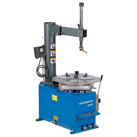 NORDBERG 4639ID(B) Станок шиномонтажный полуавтомат 10"-24", 380V, синий