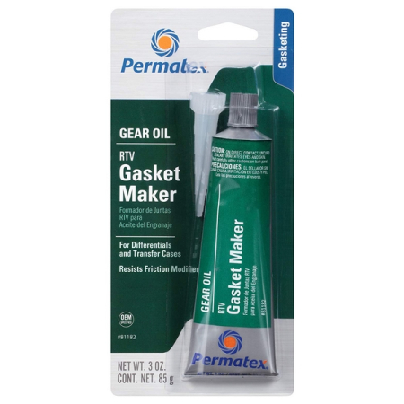 Герметик для механических трансмиссий, 85 г, Permatex Gear Oil RTV Gasket Maker Герметик для механических трансмиссий, 85 г, Permatex Gear Oil RTV Gasket Maker