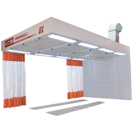 Пост подготовки к окраске с подогревом и верхним пленумом Guangli GL522