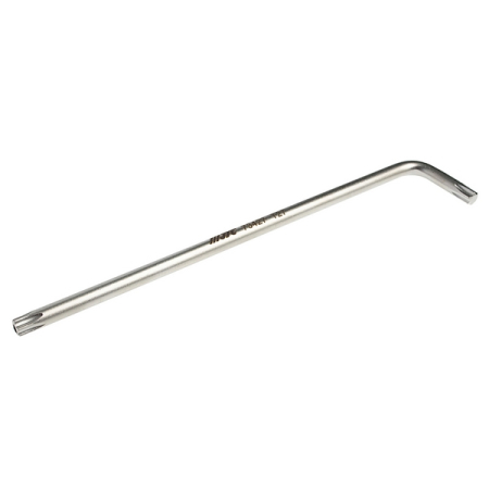 Ключ TORX/TORX с отверстием Г-образный T27H удлиненный L=140 мм JTC-73427