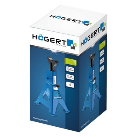 Подставка автомобильная страховочная 6 т, 2 шт, HOEGERT HT8G056