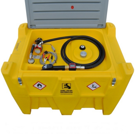 EMILIANA SERBATOI Carrytank CTG 440 Мини АЗС ДТ 440 л, электронасос 24 В 40 л/мин, шланг 4 м, пистолет-автомат