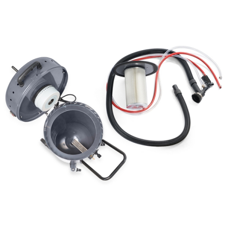 Установка пескоструйная, бак для песка 104 л, KraftWell KRW-SB100H