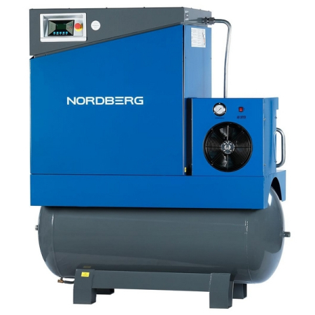 Компрессор винтовой, ресивер 500л, 1910л/мин, NORDBERG NCA20RD