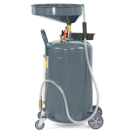 Установка для слива масла и антифриза, 80 л, KraftWell KRW1803.80L