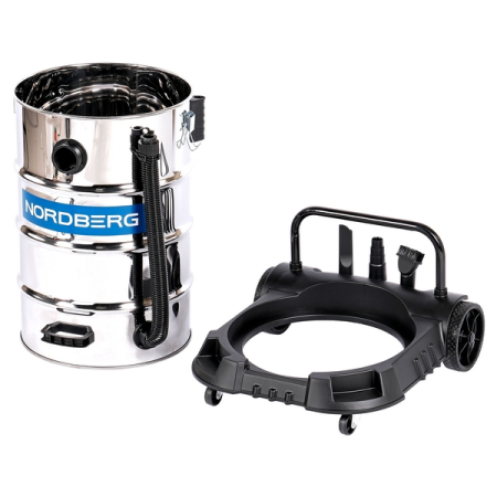 NORDBERG NV82 Пылесос двухтурбинный 80 л 2400 Вт