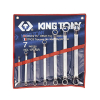 Набор ключей накидных 1/4-9/8 дюйма 7 предметов King Tony 1707SR