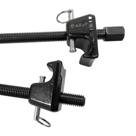 Стяжка пружин с фиксаторами, пара, в кейсе, AE&T TA-B1052