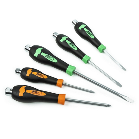 Набор силовых отверток Phillips и Slotted, 5 предметов, СТАНКОИМПОРТ SD-9915