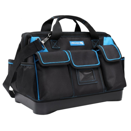 Сумка для инструментов, 27 карманов, 410x235x310 мм, HOEGERT HT7G206