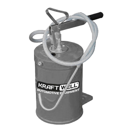 Нагнетатель масла с ручным приводом, 10 л, KraftWell KRW1795A