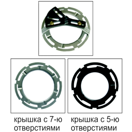 Ключ для крышки топливного насоса универсальный, захват 148-199 мм, JTC-4159 Ключ для крышки топливного насоса универсальный, захват 148-199 мм, JTC-4159
