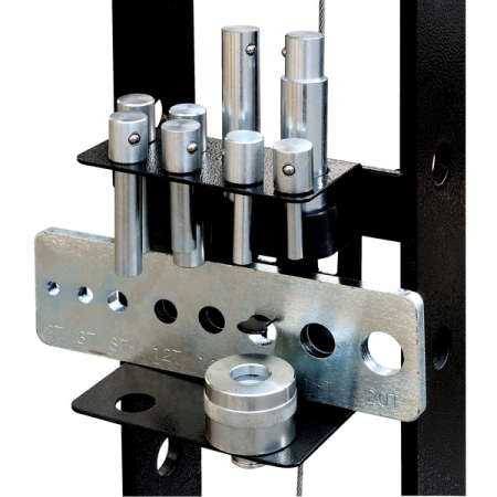 BAHCO BH750 Пресс гидравлический с ручным и ножным приводом, 50 тонн