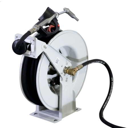 Комплект для раздачи масла из бочек, пневматический, настенный, с катушкой KraftWell KRW1742S