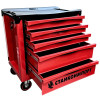 Тележка инструментальная с 5 ящиками, красная, СТАНКОИМПОРТ BTD251