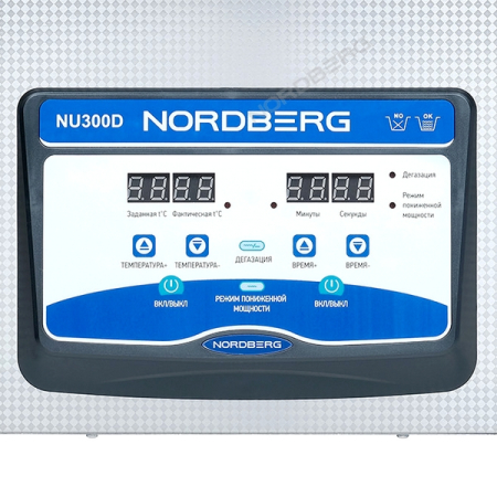 NORDBERG NU300D Ультразвуковая мойка с подогревом, 30 л