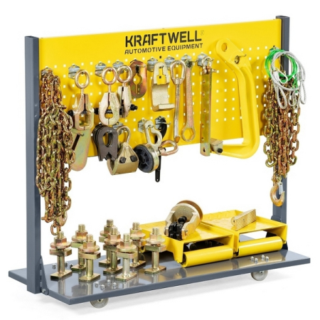 Стенд-тележка для хранения зажимов и аксессуаров KraftWell CARRELLO