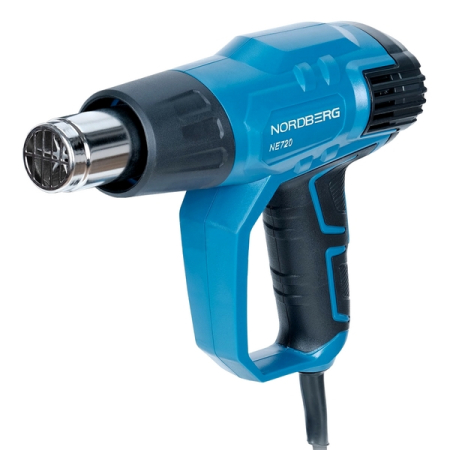 NORDBERG NE720K Фен технический, 50-650°С, 2000Вт, с комплектом насадок