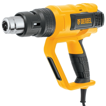 Фен технический 2000 Вт, 2 режима, LCD дисплей, DENZEL HG-2000E