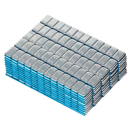 NORDBERG W5FR4 Грузики самоклеящиеся (12x5г, L=14см) Fe закругленные, 50 лент