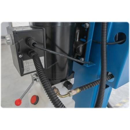 NORDBERG 4465B (380V) Подъемник автомобильный 4-стоечный электрогидравлический, 6.5 т, для сход-развала, синий