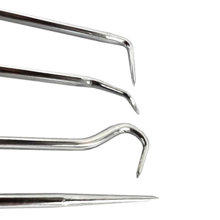 Крючки для демонтажа уплотнительных колец, 4 предмета, AE&T TA-F1017