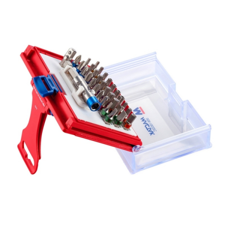 Набор вставок (бит) 1/4 дюйма, TORX, HEX, PZ, PH, SLOT, 32 предмета МАСТАК 058-10032C