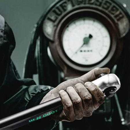 Ключ динамометрический 3/4", 200-1000 Нм, левая/правая резьба, WERA Click-Torque E 1 Push R/L