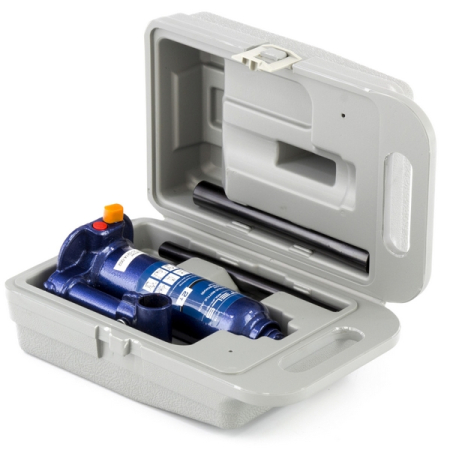 Домкрат гидравлический бутылочный, 2 т, 178-338 мм, в кейсе, Stels 51172