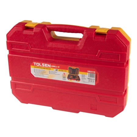 Набор инструментов диэлектрических, универсальный, 15 предметов, TOLSEN TTV82115
