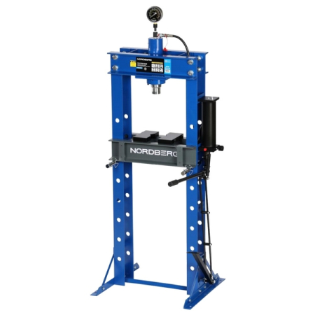 NORDBERG N3630FL Пресс гидравлический с ручным и ножным приводом, 30 т