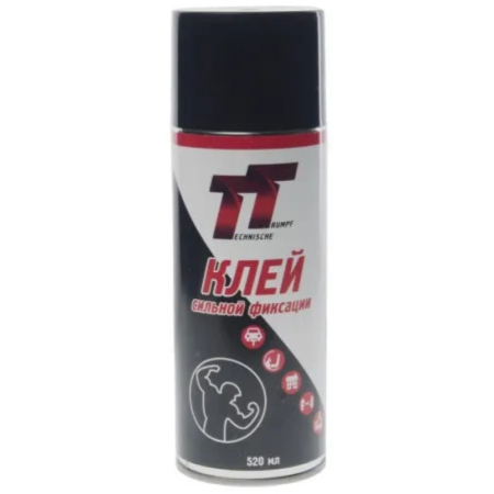 Клей сильной фиксации, 520 мл, аэрозоль, коробка 12 шт, Technische Trumpf, GLS05/91