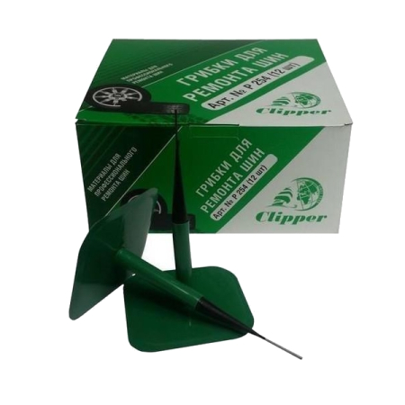 Набор грибков для ремонта грузовых шин (12 шт) Clipper P254