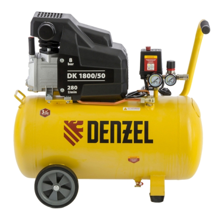 Компрессор масляный коаксиальный Denzel DK1800/50 Х-PRO