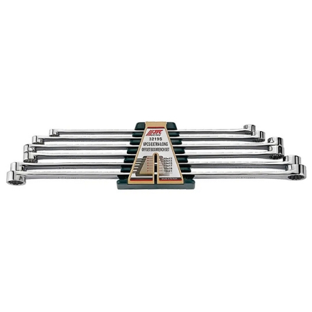 Набор ключей накидных удлиненных, 10-21 мм, 6 предметов, JTC-3219S